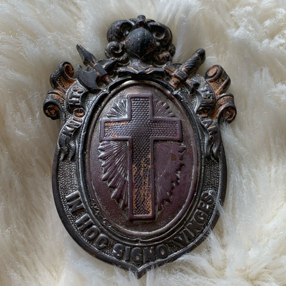 Vintage Knights Templar belt buckle